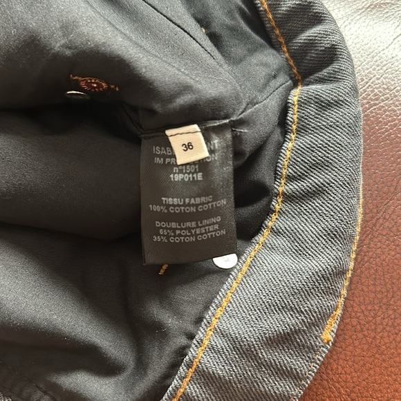 🔥🔥🔥NEW Isabel Marant Etoile Patchwork Denim Mini Skirt - Picture 10 of 10